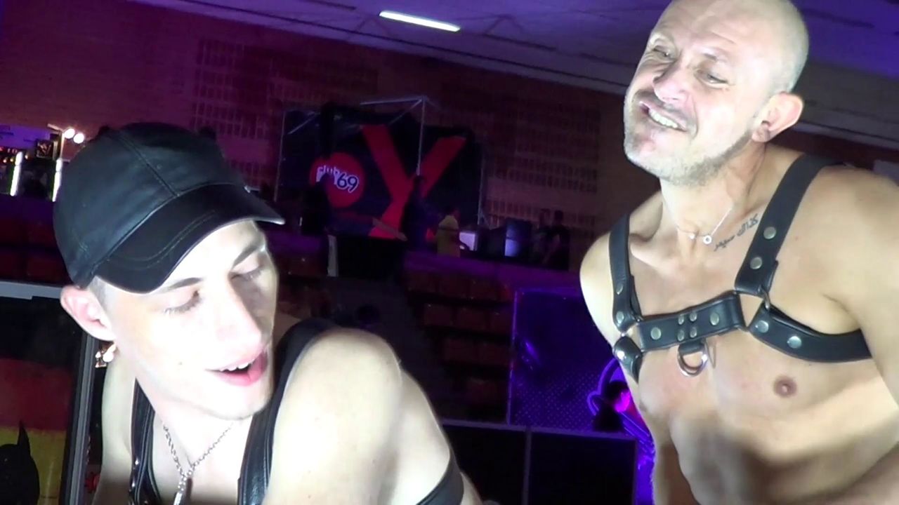 Fabien Fucked Bareback By Stiff Vargas in Show Porn Live in Barcelona