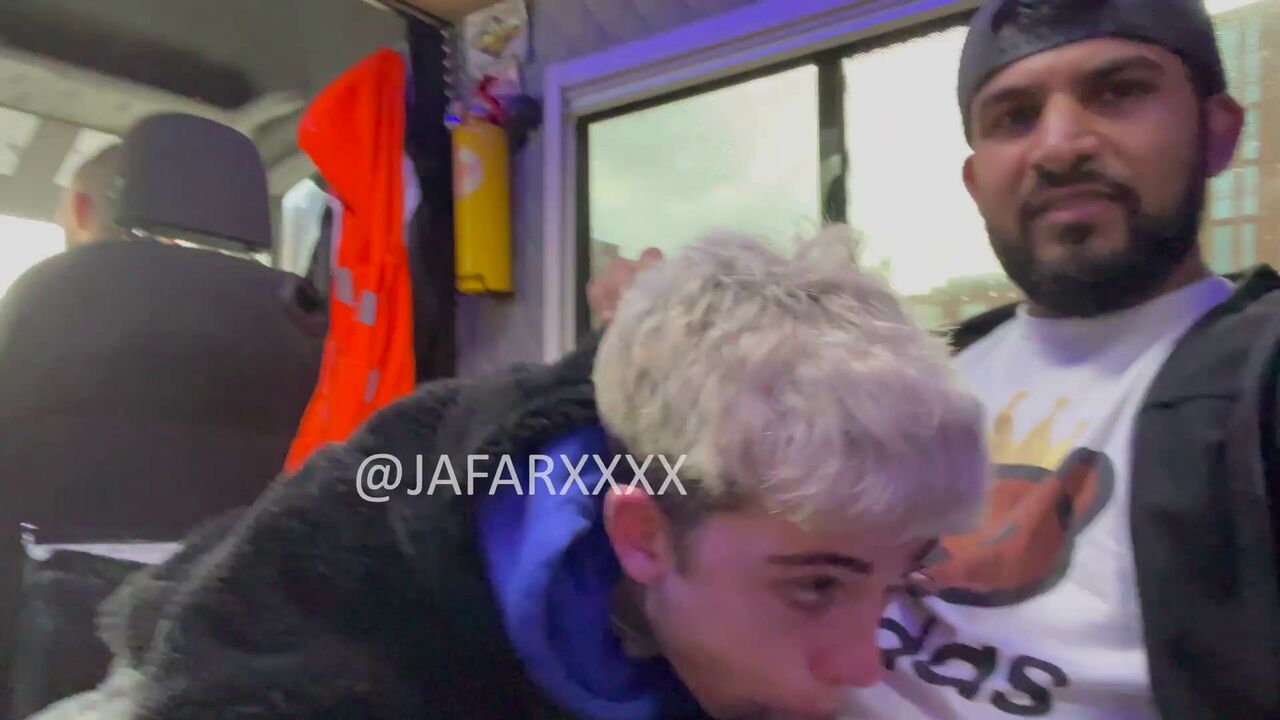 Got Horny with @Jakecatcus in Camper Van While @Mikeyboy_Uk Was Driving