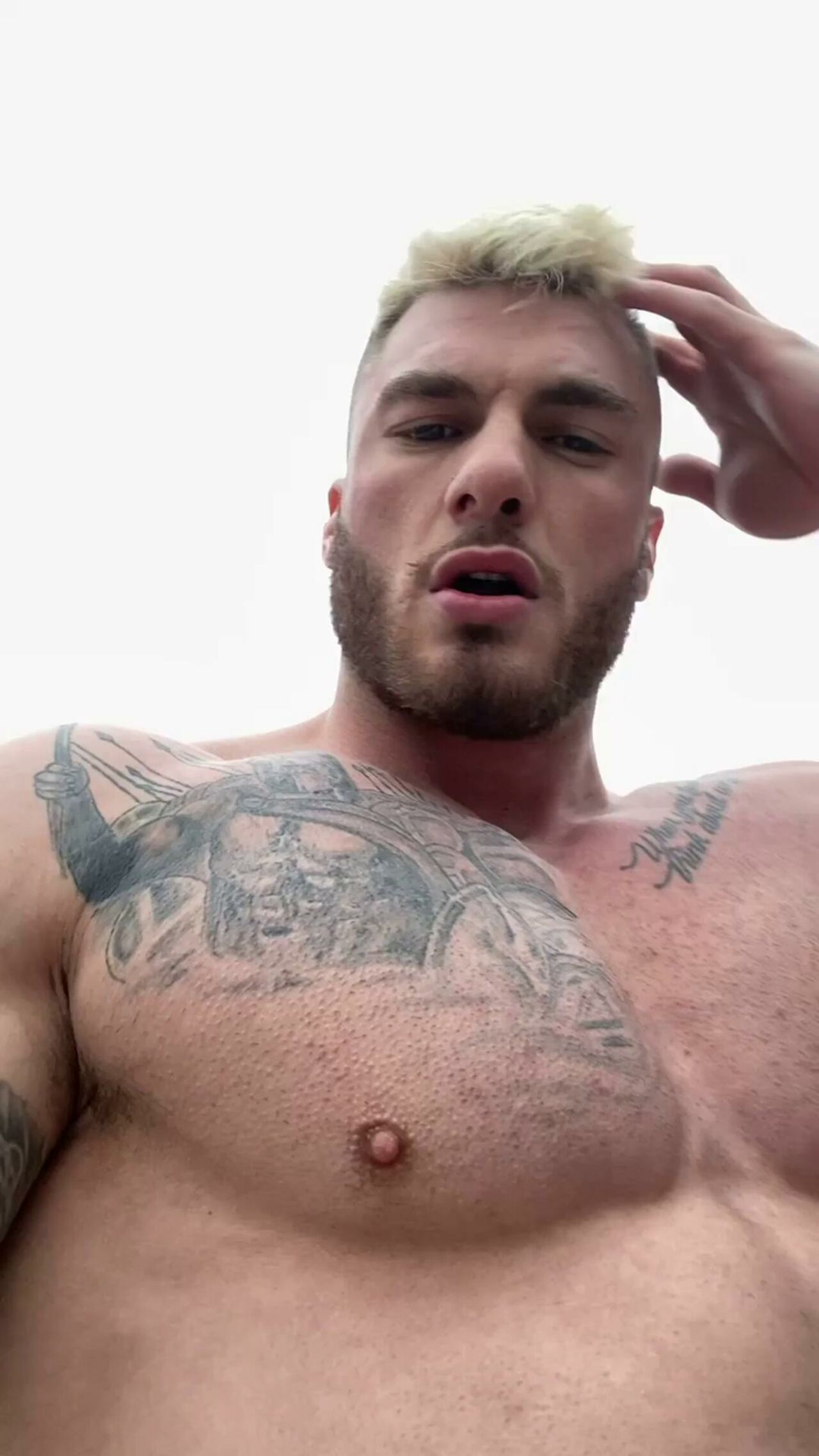 William Seed Making Me Gag on His Big Cock