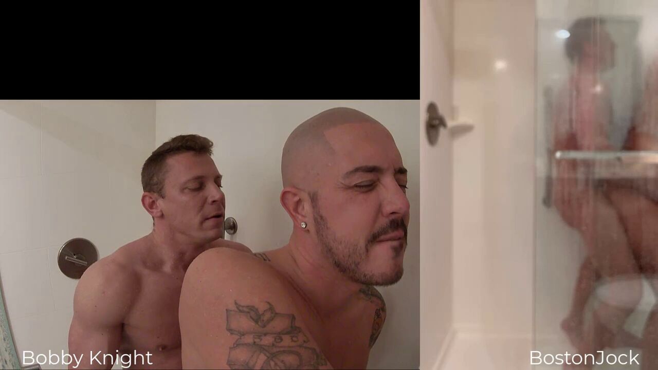 Showering with Bobby Knight and Bostonjock