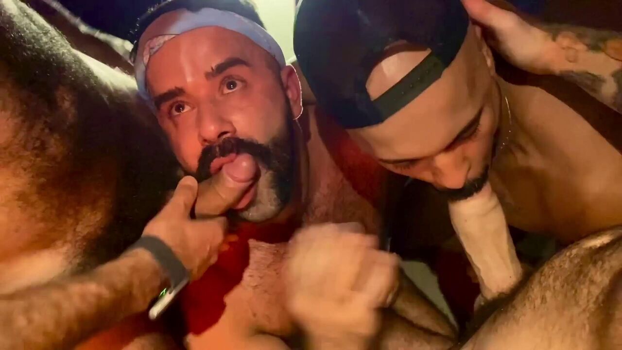 Orgy in Brazil with Teddy Torres, Igor Lucios Cassio Farias and Capixabax