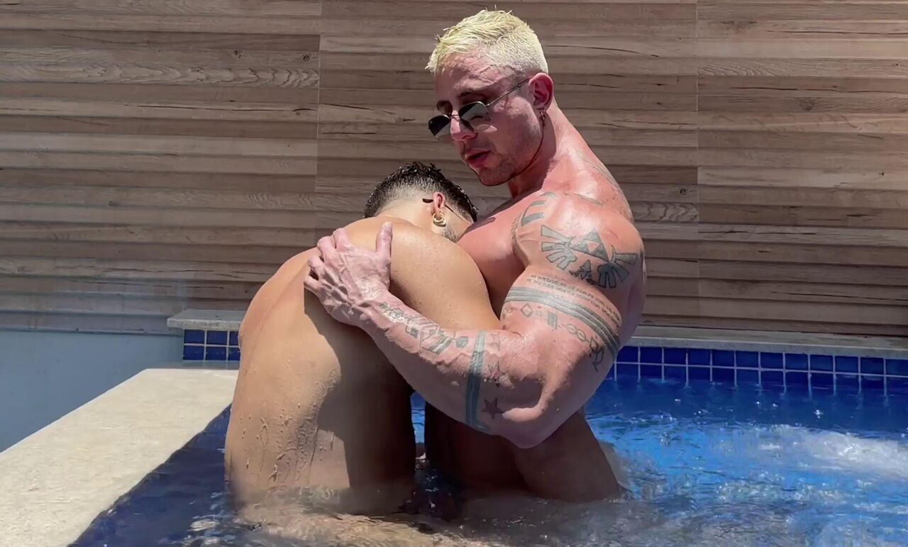 Andres Vergel and Gustavo Boton Muscle Couple