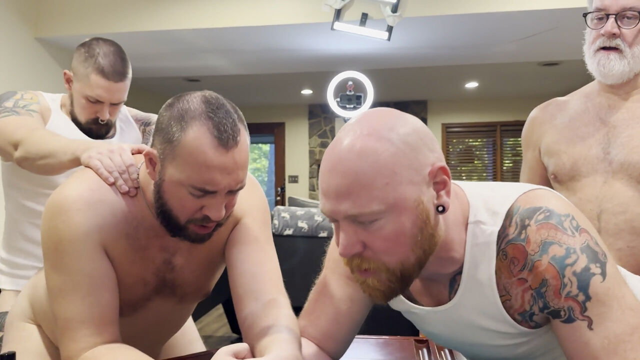 Basement Poker Night With Dads