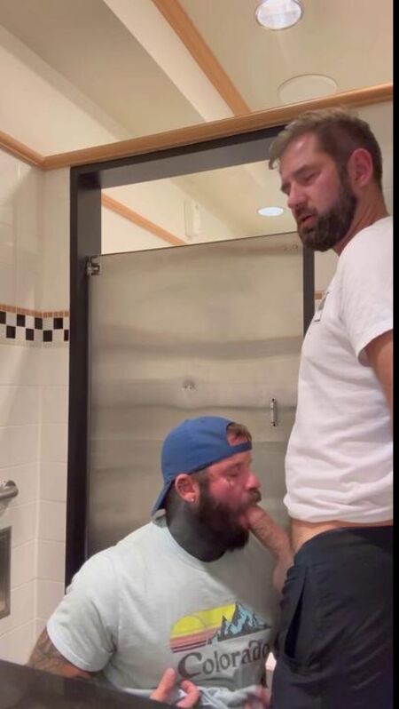 Stairwell with HungGayCock and Durden