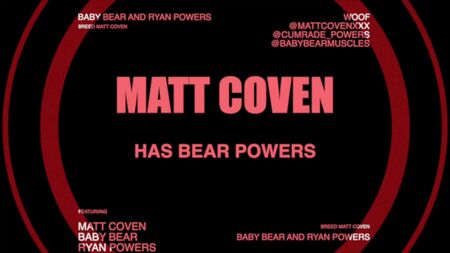 Matt Has Bear Powers