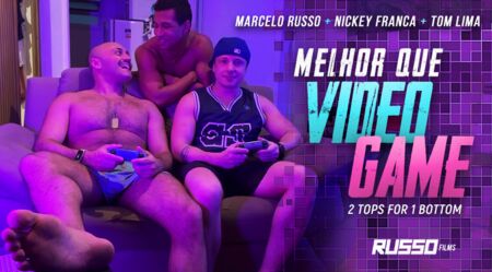 BETTER THAN VIDEOGAME - 3some bareback fu´ck