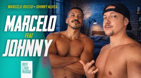 Fucking bareback with the stripper - Marcelo Russo & Johnny Alves